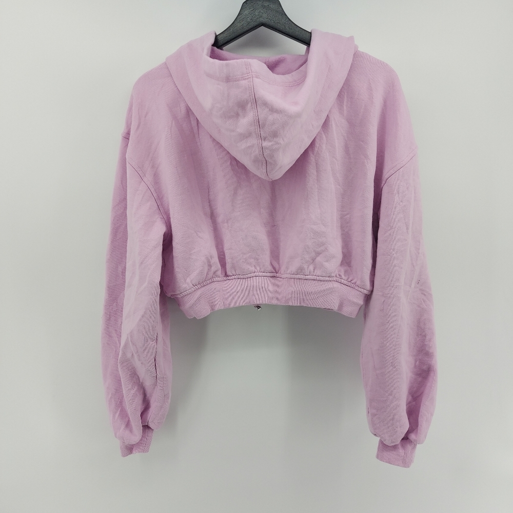 For The Love Of Lemons Size Large Oversized Cropped Hoodie - Picture 5 of 11